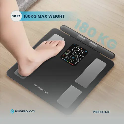 ترازو هوشمند پاوِرولوژی (Powerology Smart Scale) مدل P8EBSCALE