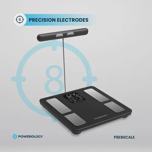 ترازو هوشمند پاوِرولوژی (Powerology Smart Scale) مدل P8EBSCALE