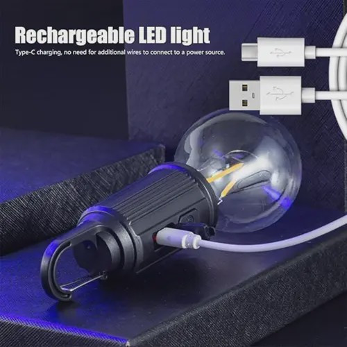 چراغ آویز شارژی مدل Camping-T01