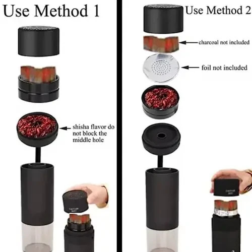 قلیان مسافرتی و همراه Hookah
