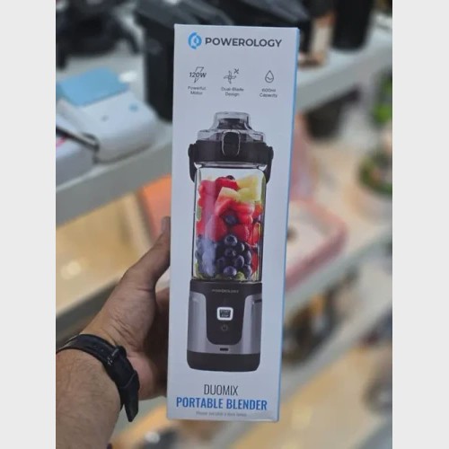 مخلوط کن قابل حمل600 میلی لیتری دسته دار پاورولوژی Powerology Duomix pwpb27