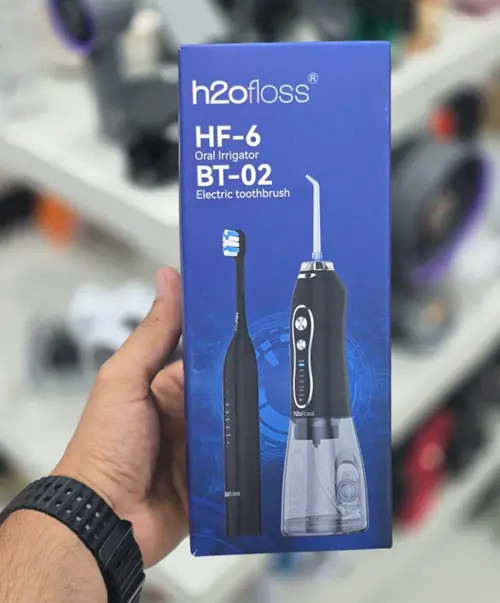 ست مسواک و واترجت برند H2ofloss